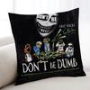 AASAP RRockyES Don Not Be Dumb cushion cover Home Bedding Sofa living Room pillowcase Simple Soft Skin Cushion Cover