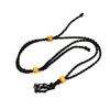 Natural Stone Mesh Pocket Woven Necklace Pendant Pull Adjustable Retractable Mesh Pocket Hand Woven Mesh Holder N166