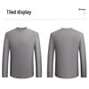 Men's 100% Cashmere Long Sleeve Sweater