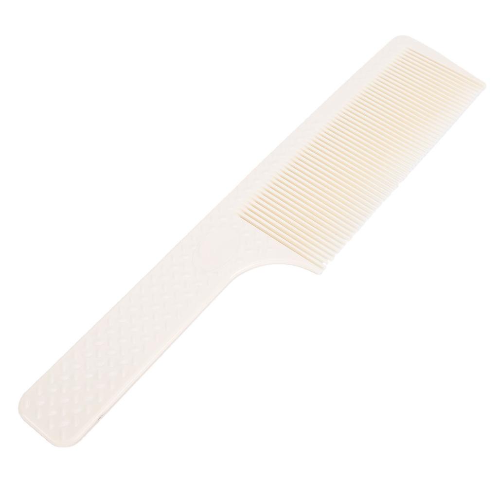 Barber Comb Professional Ergonomic Hair Comb for All Types Hairdressing Hair Cutting White