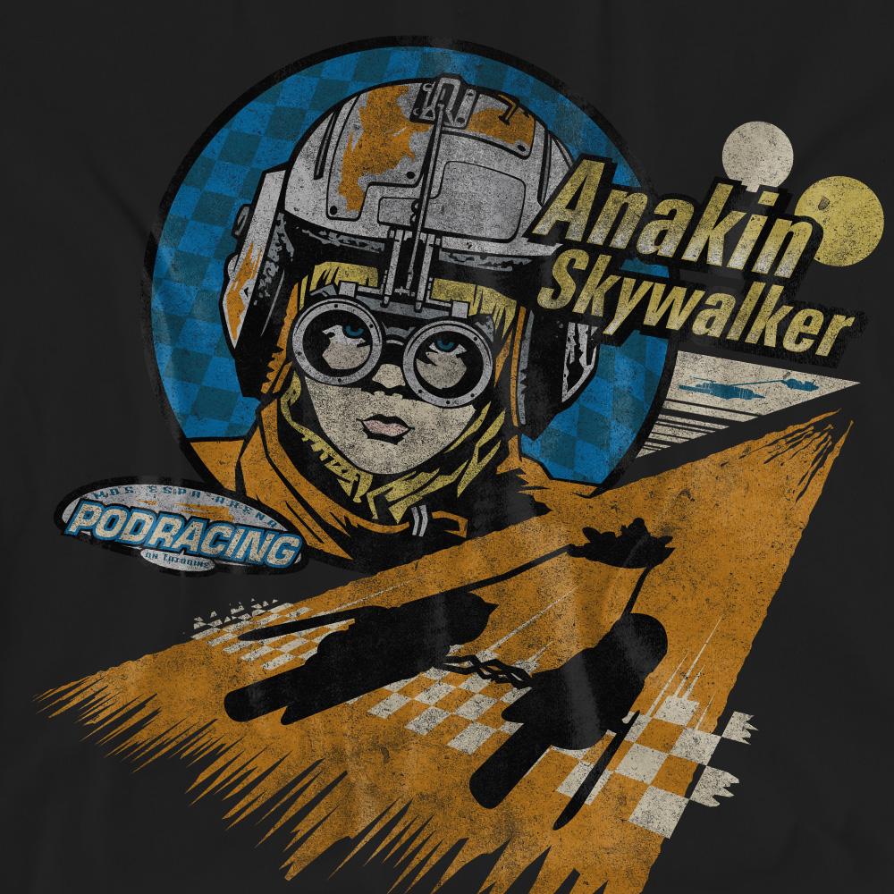 Star Wars Unisex Adult Mos Espa Anakin Skywalker T-Shirt