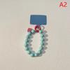 Cute Colorful Love Heart Bead Phone Chain Pendant Charm Strap Cord For Phone Bag Universal Hanging Rope