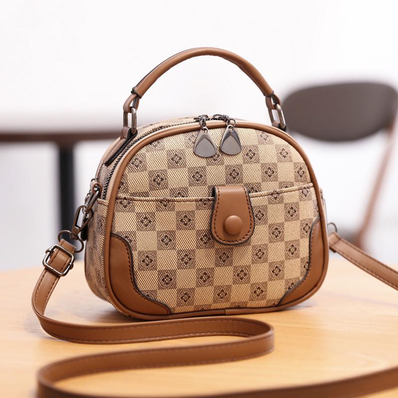 Women s Small Round Bag 2023 New Chaoxiang Style Shoulder Bag Korean Crossbody Bag