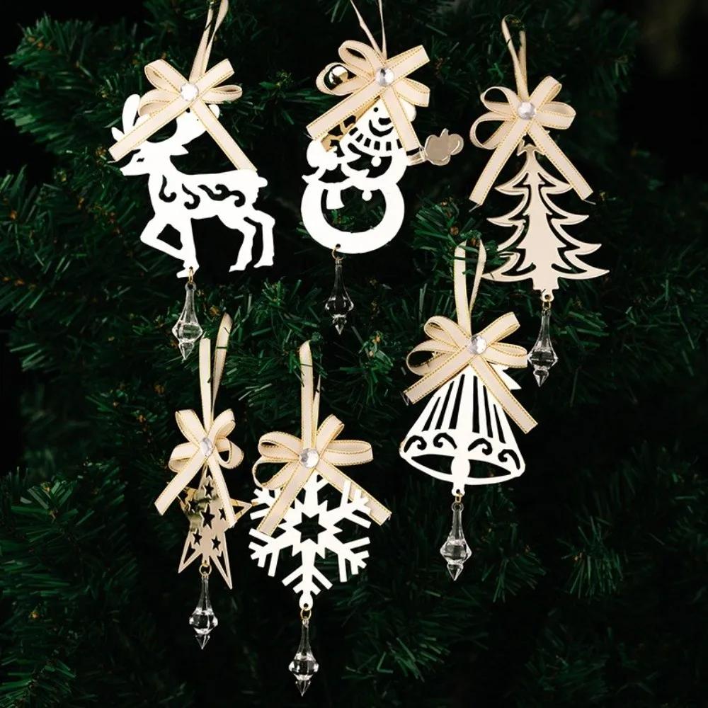 2026 Reindeer Christmas Decoration Snowman Snowflake Tree Ornament Icicle Pendant Christmas Tree
