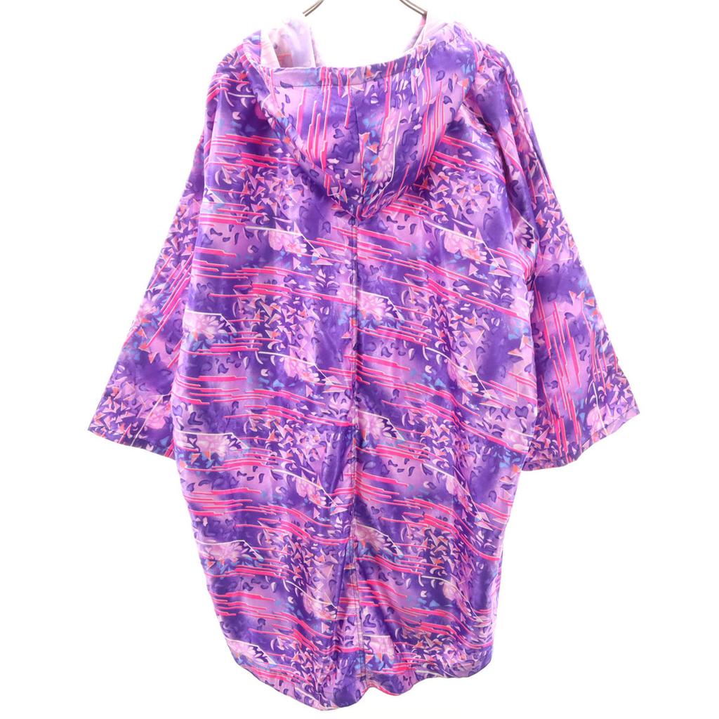 SALOMON made in Japan Overall handle poncho F Purple With storage bag Women Used