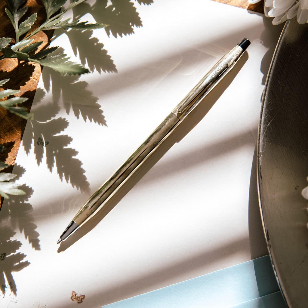 Cross Classic Century Glossy Chrome Mechanical in a Premium Gift Perfect as a Gift for Day or a Pencil, 0.7mm, Box. Father's Promotion.