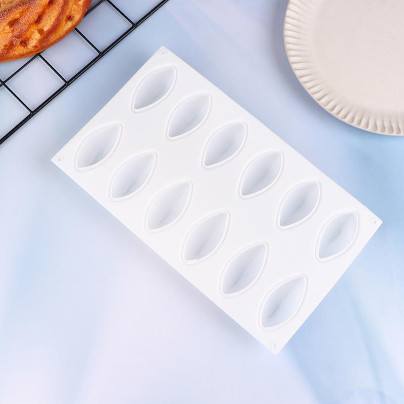 1Pc 12 Cavity Mango Silicone Cake Mold For Diy Chocolate Mousse Jelly Pudding Pastry Dessert Bread Bakeware Decorating Tools
