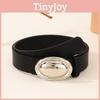 Casual Womens Fashionable Belt With Smooth Egg Shaped Buckle For Looks Daily