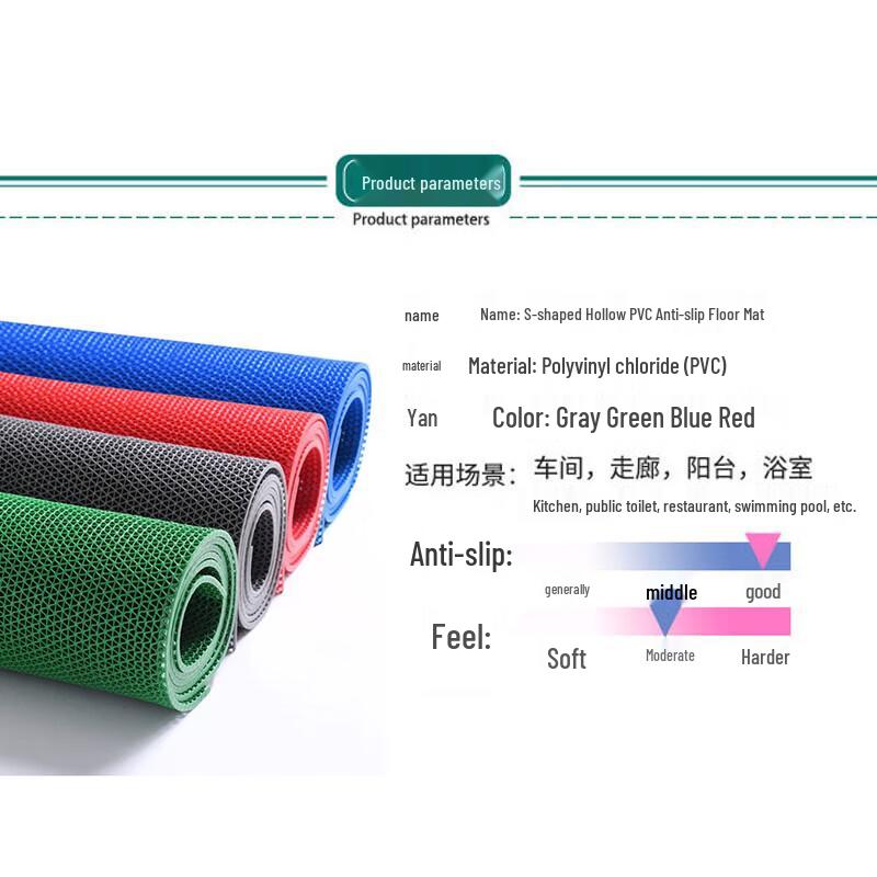 PVC Hollow Anti-slip Floor Mat