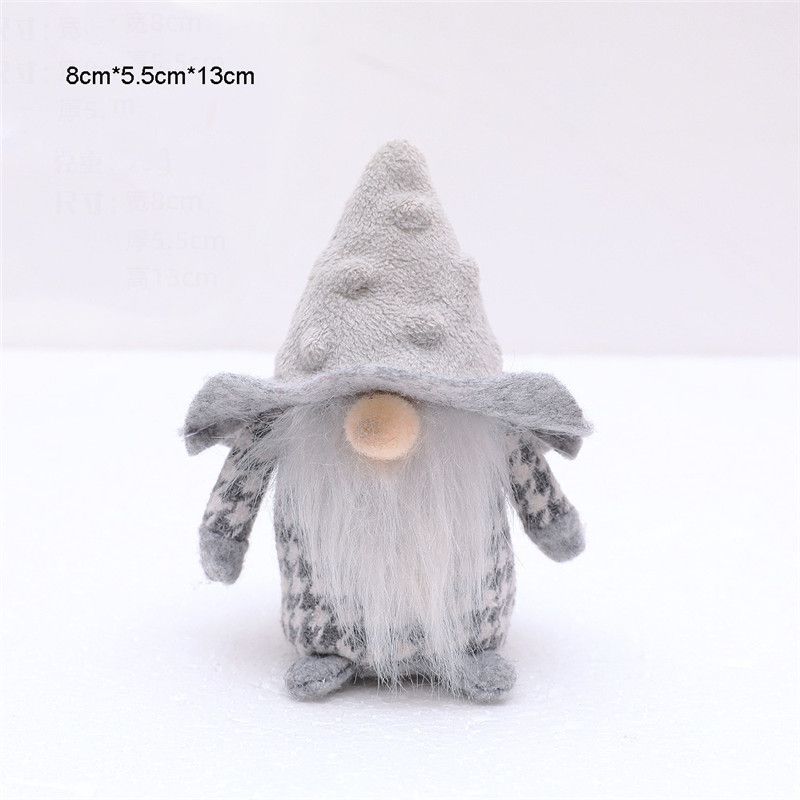 Charming Faceless Doll Christmas Decorations For Delightful Home Ornamentation