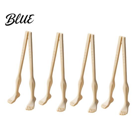Fun Tableware Foot Chopsticks with Straw Creative Dining Utensils Decorative Shape for Home Restaurants Picnics Unique