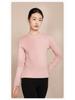 220g Women's Long-Sleeve Heavyweight White T-Shirt, Round Neck, Xinjiang Cotton