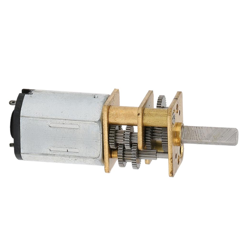 12FN20 DC 6V Prevodový motor 10 otáčok za minútu Hriadeľ 3x10mm Redukčný prevodový motor pre robota