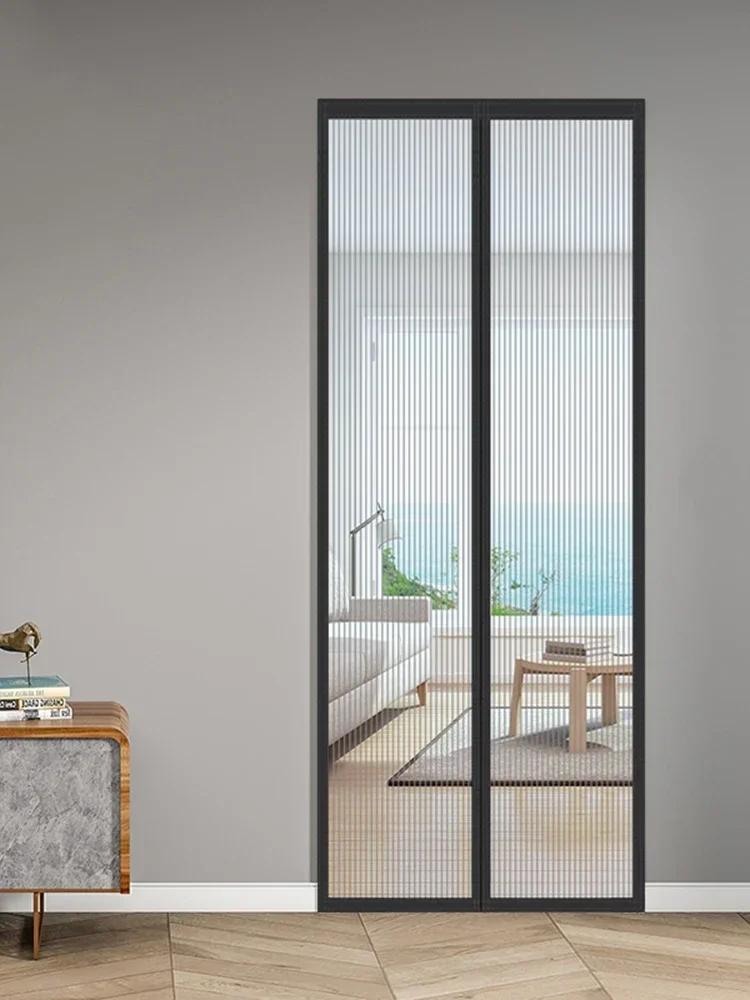 

Curtains Magnetic Door Curtain Magnetic Mosquito Net Window Automatic Closing 80/90/100 Cms Shades Screen Home Textile Garden 80x210cm