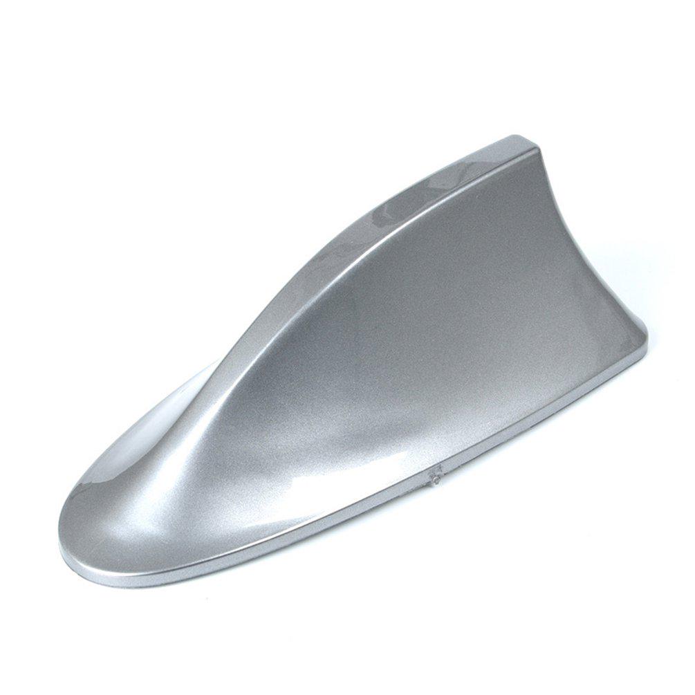 Universal Carbon Fiber Style Car Roof Shark Fin Decorative Aerial Antenna Cover Sticker Auto Accessory Base Roof Decoration