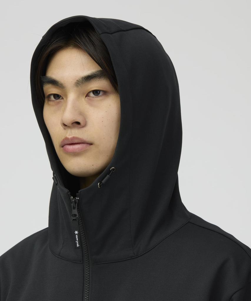 Snow Peak Wind Block Tricot Zip Parka UV CHARCOAL S (Windproof, Moisture-wicking, Quick-drying, Protection)
