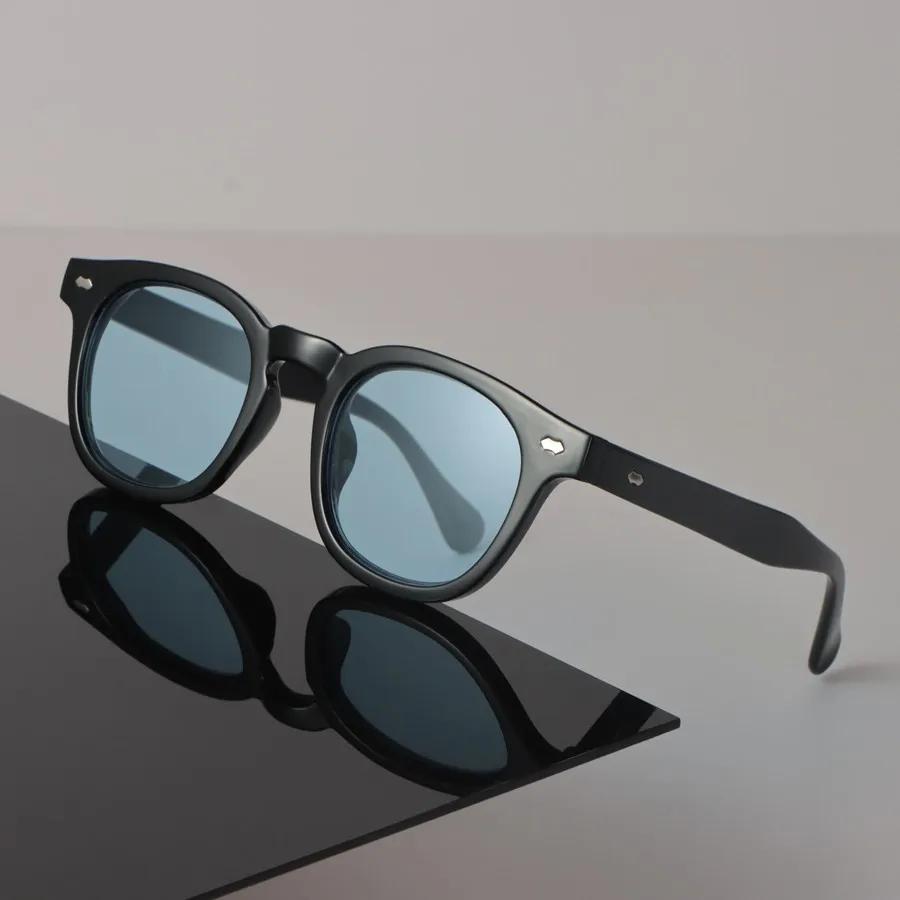 Round Sunglasses Women Men Trendy Stylish Mirror Minimalist Lens Sun Glasses Female Male Retro Personality