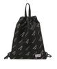 Mesh Pocket Gym Bag - Black