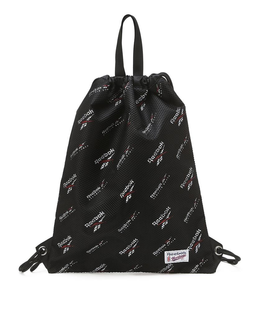Reebok Mesh Pocket Gym Bag - Black