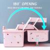 Portable Hair Accessories Storage Box Baby Head Rope Hairpin Rubber Band Jewelry Dressing Jewelry Case Darling Bedroom Organizer
