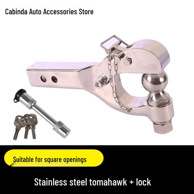 Leopard 5 Trailer Hitch Rear Bumper Modification with American-Style Anti-Collision and Towing Hooks.