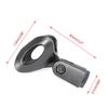 180° Front & Rear Rotation Microphone Clips Microphone Stands Accessories