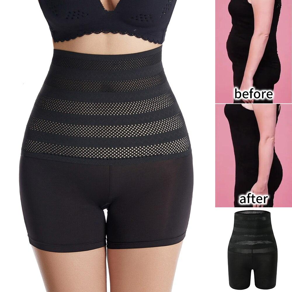 Women's Shapewear Shorts Tummy Control Panties High Waist Trainer Body