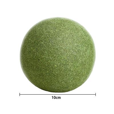 Palla di Erba Gatta Grande 10cm, Gioco Gigante per Gatti, Auto-intrattenimento, Dentizione, Giocattolo da Masticare Giocattolo Erba Gatta