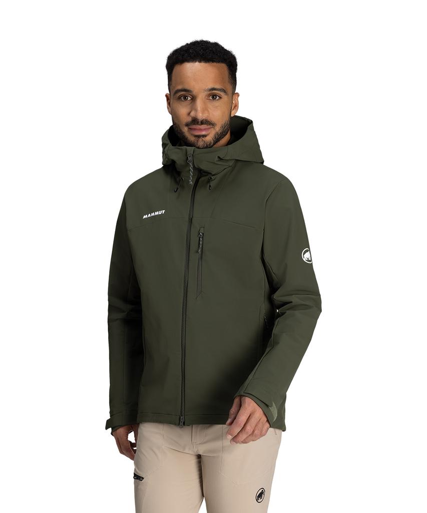 Mammut Trekkers Softshell Hooded Jacket Asian Fit Men'S M11E5Ft007_Kh