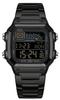 Findtime Men's Digital Watch, Large Dial, Multi-Function Sports Watch with LED Backlight, Luminous Display, Dual Time Function, Stopwatch, Alarm