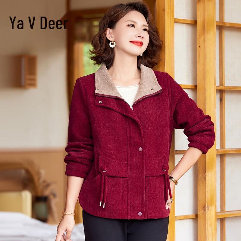 

Yalu Women s Plus Size Casual Long-Sleeved Jacket XL