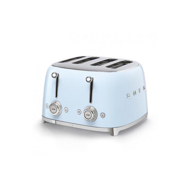 Тостер SMEG TSF03PBEU пастельно-голубой
