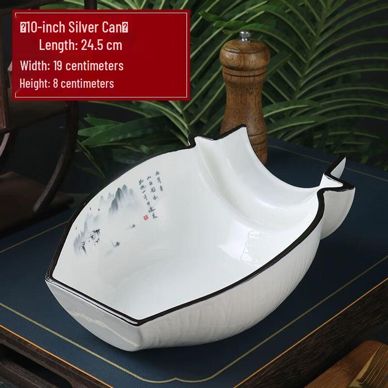 Creative Irregular Ceramic Dinner Plate