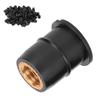 100PCS Well Nut M6x0.8mm Rubber Modification for Motorcycle ATV Windscreens Body