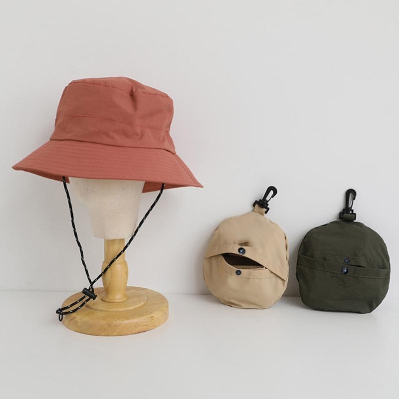 Quick Drying Bucket Hat Waterproof Design Fisherman Hat Anti-Uv Fisherman Hat for Adult Teen Fishing Cycling Hiking