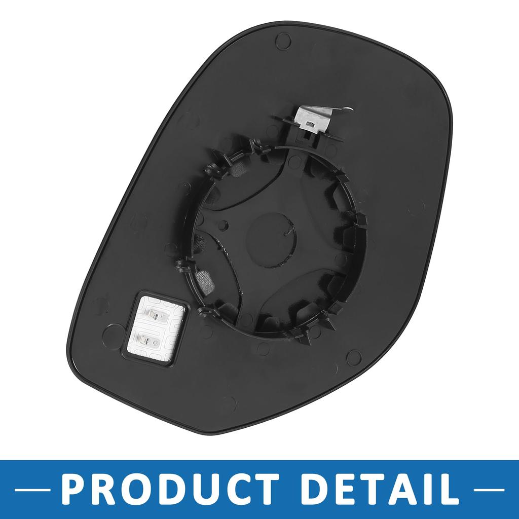 ABSOPRO Left Heated Mirror Glass Replacement 7632B609 Car Accessories for Mitsubishi Outlander Sport Driver's 2016-2018