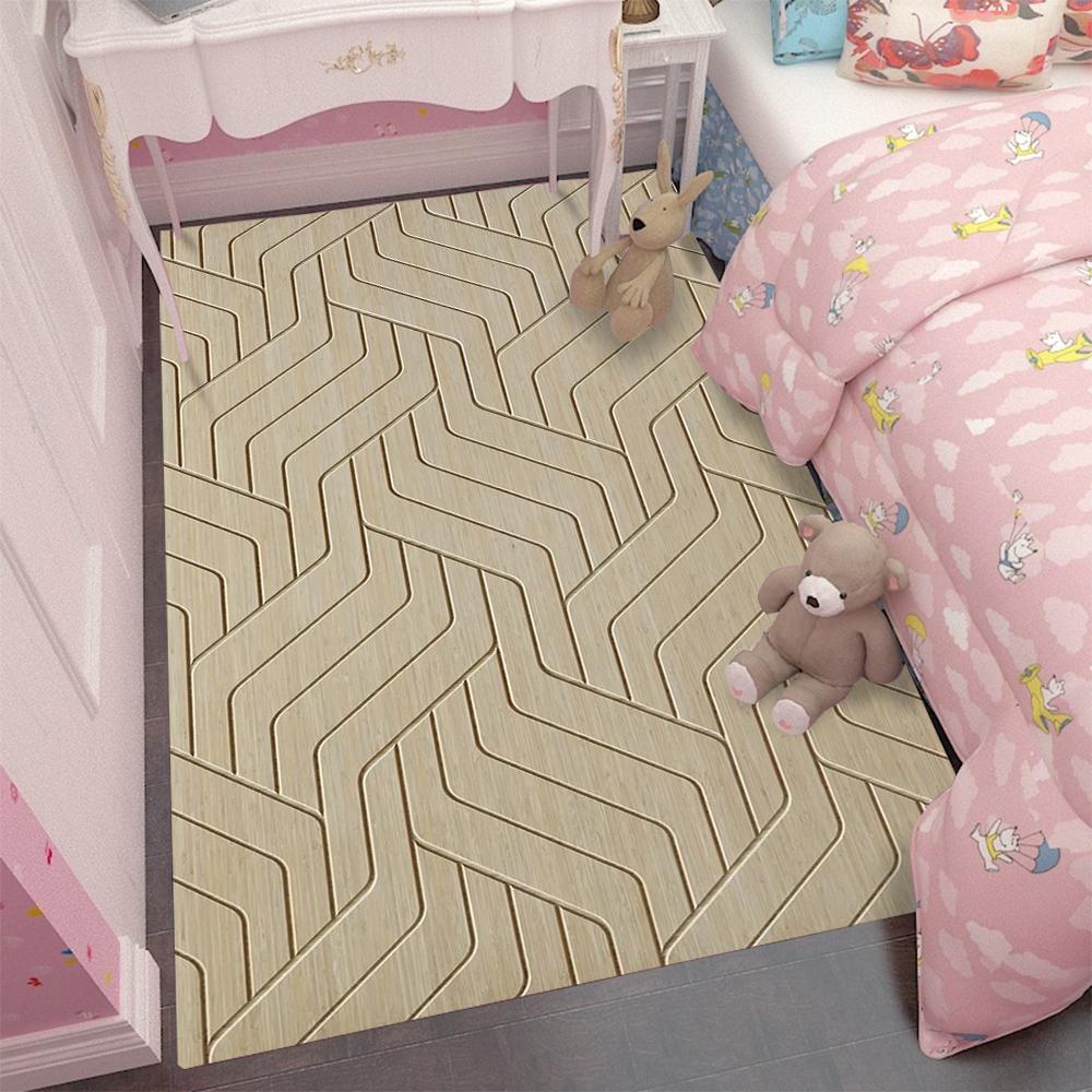 Simple Pattern Carpet Decoration Room Home Outdoor Decor Racing Rug Non Slip Washable Game Style Floor Mat Exquisite Home Rug