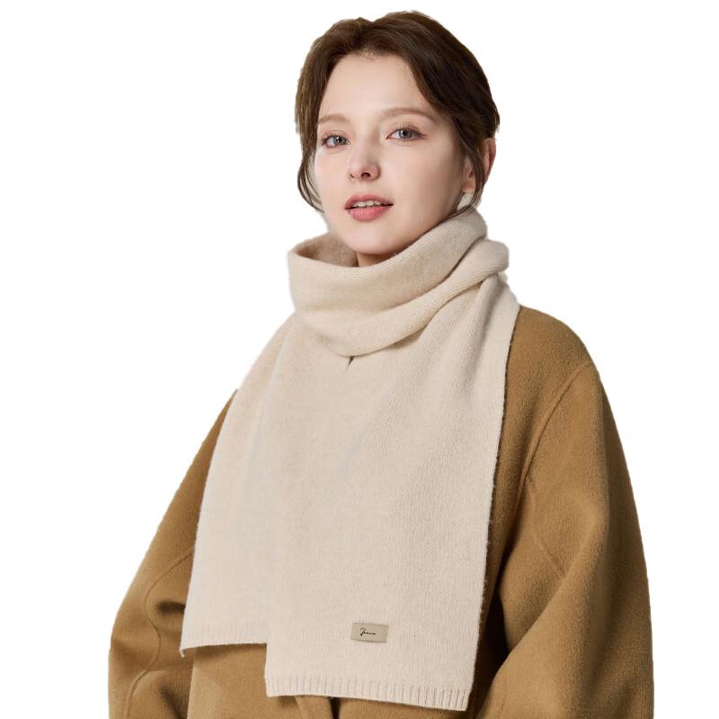 JIUMU Pure Wool Winter Scarf