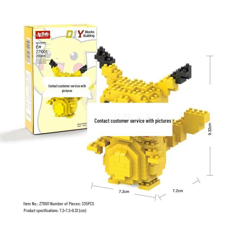 Kuromi and My Melody Compatible Building Blocks for Girls - Sanrio-Inspired Toys