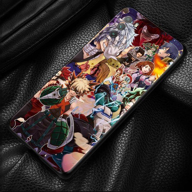 Kryt My Hero Academia pro Xiaomi Poco X3 F3 Gt M3 Nfc F1 M3 M4 Pro 5g F3 Gt kryt pro Mi 11t 10t Pro 9t 11 Note 10 Lite Civi