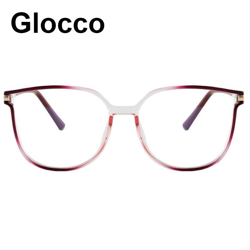 TR90 Vintage Oversized Cat Eye Myopia Glasses Trendy Eyeglasses Frame Women Clear Lens Vision Correction Glasses -1 -2 -3 Oculos