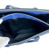 PRADA Sapphiano Galleria Handbag leather blue Women 1BA786 Used