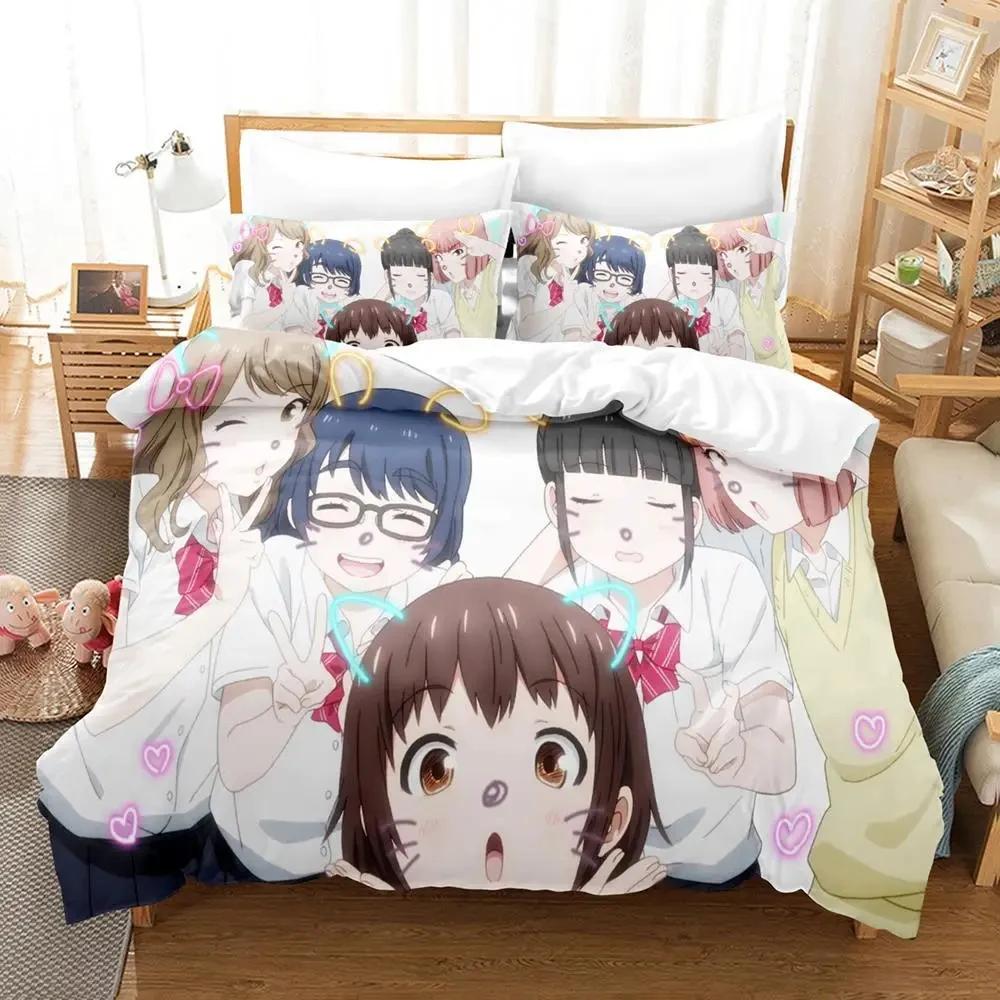 

Anime Girls Ippon Again Bedding Set Duvet Cover Bed Set Quilt Cover Pillowcase Comforter King Queen Size Boys Adult Bedding Set EU single(135x200cm)
