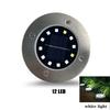 Solar Buried Ground Lights, 8/20 LED Waterproof Underground Deck Spot Outdoor Garden Pathway Driveway Landscape Decor Spotlight