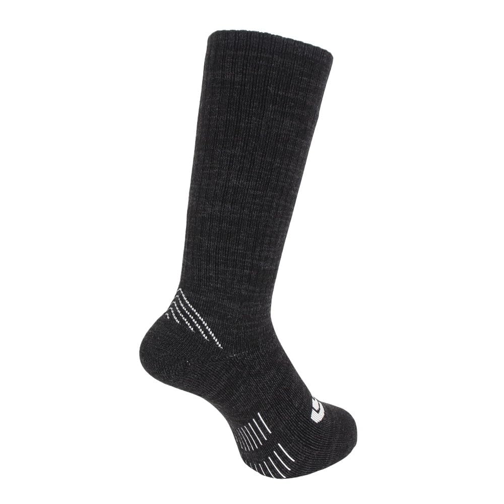 North Trekking Midweight Crew Unisex Wool Arch Support Pile Antibacterial M [The Face] Black/Black