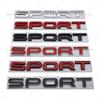 Metal Sticker SPORT Letters Emblem Car Rear Trunk Badge Car Styling Decal For Land Range Rover SV Autobiography Discovery