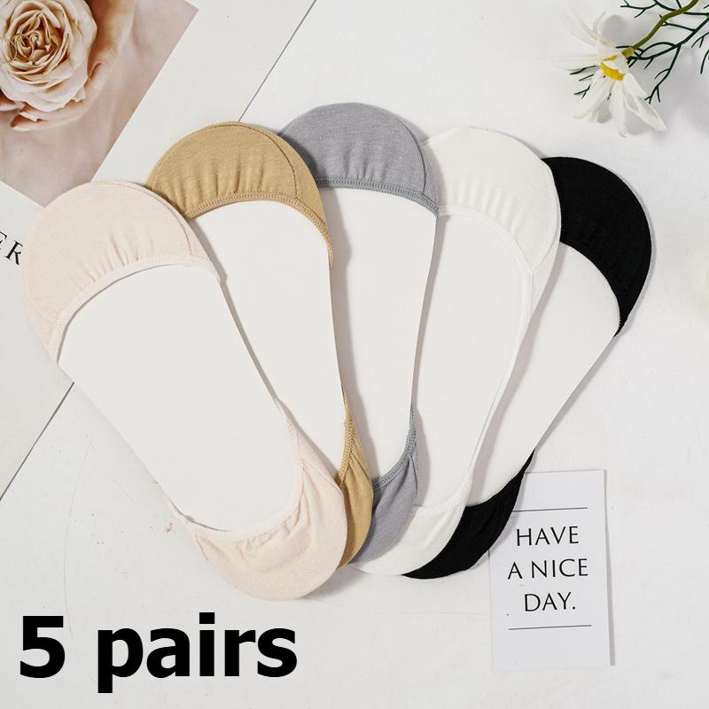 No Show Socks Womens Ultra Low Cut Liners Non Slip Footies for Flats Hidden Invisible Boat Summer Socks