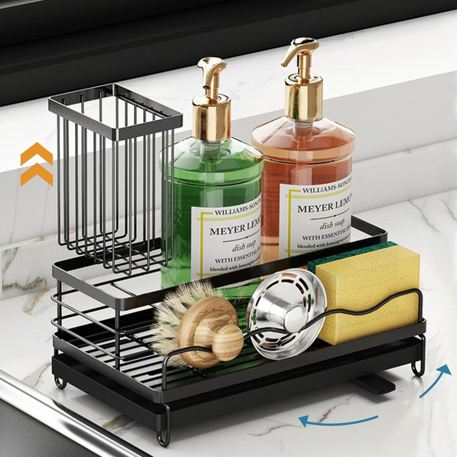 

Mamakura Sponge Sponge Dish Towel Kitchen Sponge Detergent Stainless Width x Depth x Height cm Holder, Holder, Holder, Use, Anti-Rust, Holder, Steel,