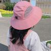 Wide Brim Sunscreen Hat Mesh Beach Hat New Bucket Hat  Summer