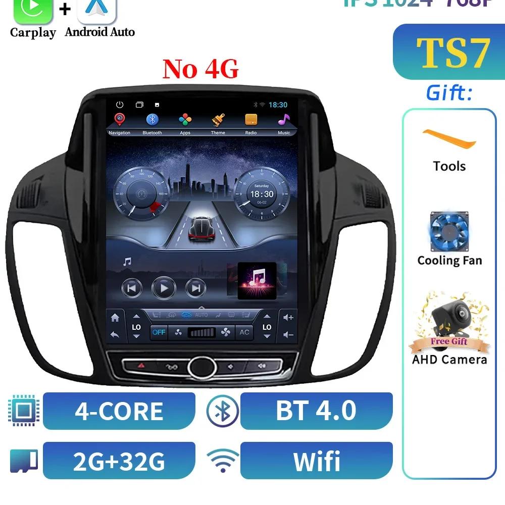 

9,7-дюймовый Android 14 Мультимедиа Для Ford KUGA C-max Escape 2013-2015 Авторадио Радио QLED Плеер Навигация Carplay Экран GPS CHINA